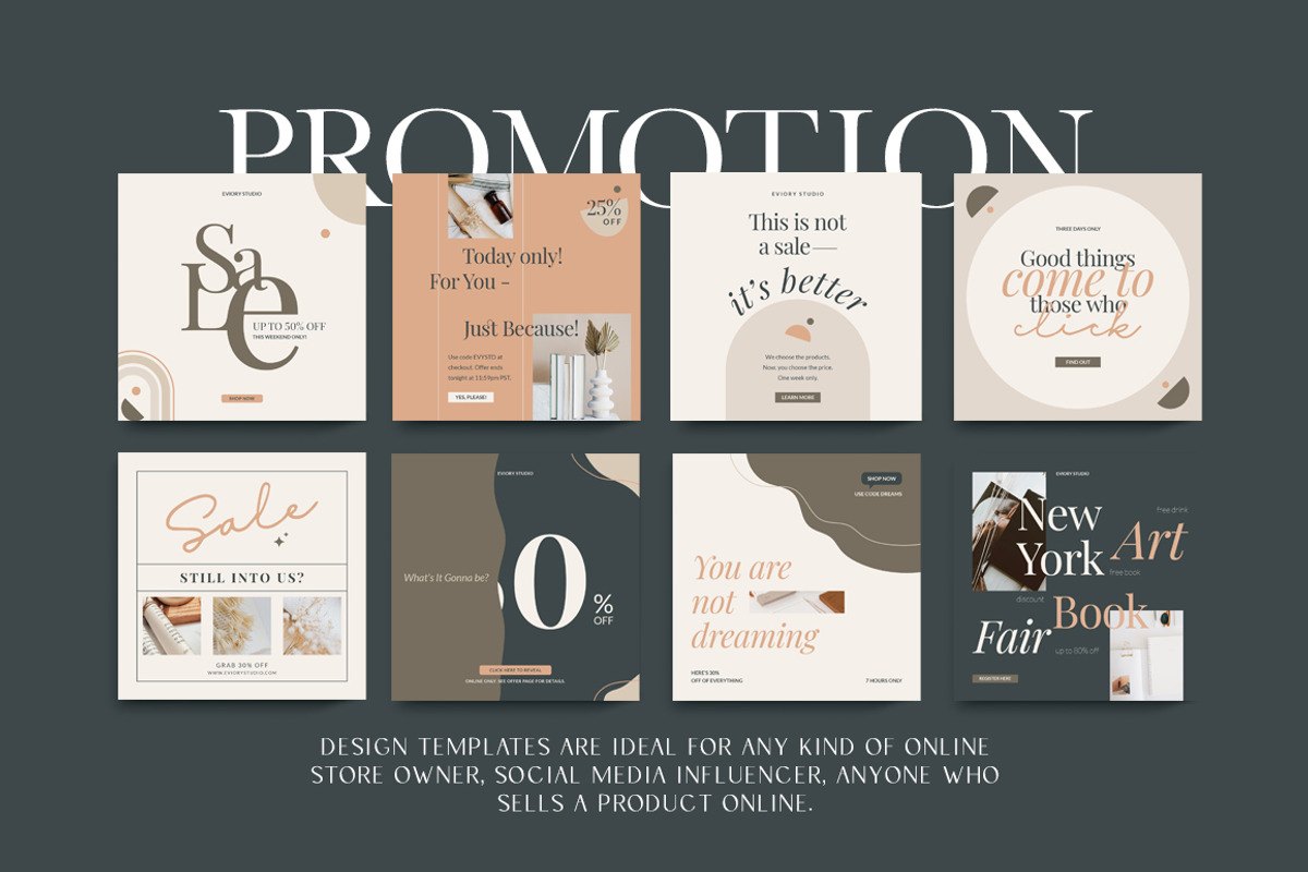 Instagram For eCourse Coach CANVA PS, a Social Media Template by Eviory (Photo 18 of 56)