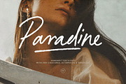 Paradine - Ligature Handwritten Font, a Handwritten Font by Sarid Ezra (Thumbnail 1 of 12)