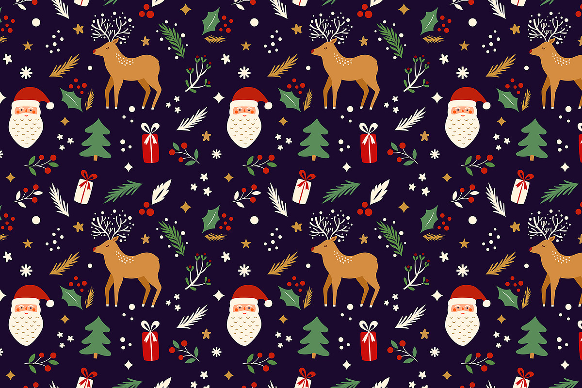 New Year & Christmas collection, a Seasonal Illustration by MoleskoStudio (Photo 28 of 38)