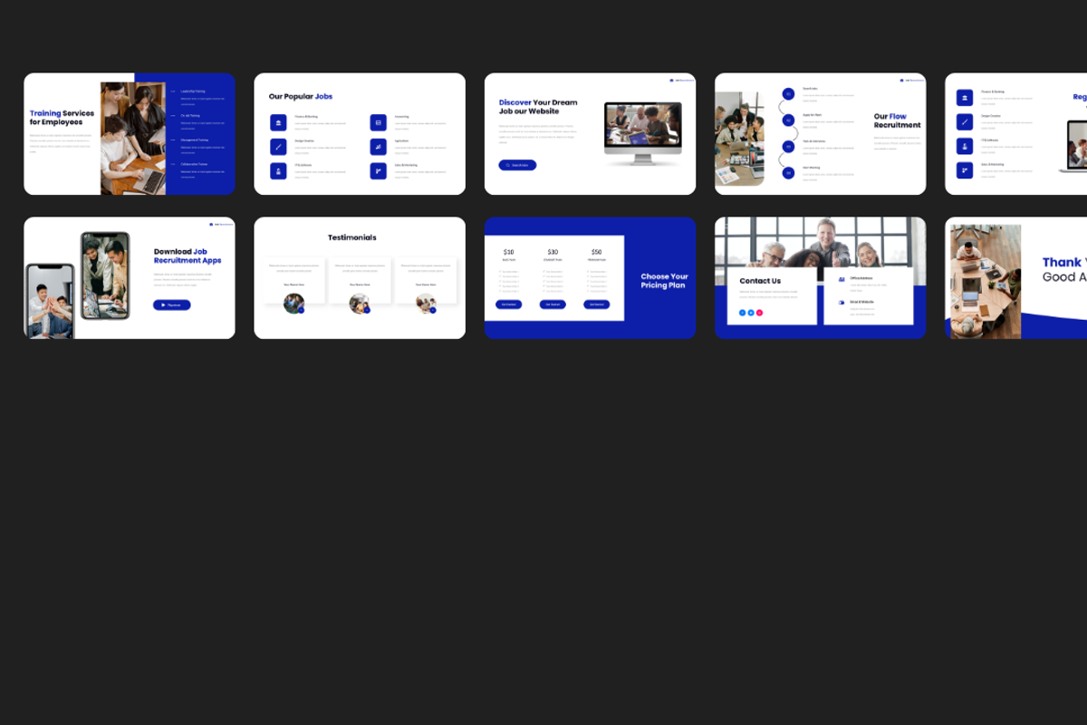 Recruitment - Hiring Presentation, a Presentation Template by Hammad Arif (Photo 3 of 3)