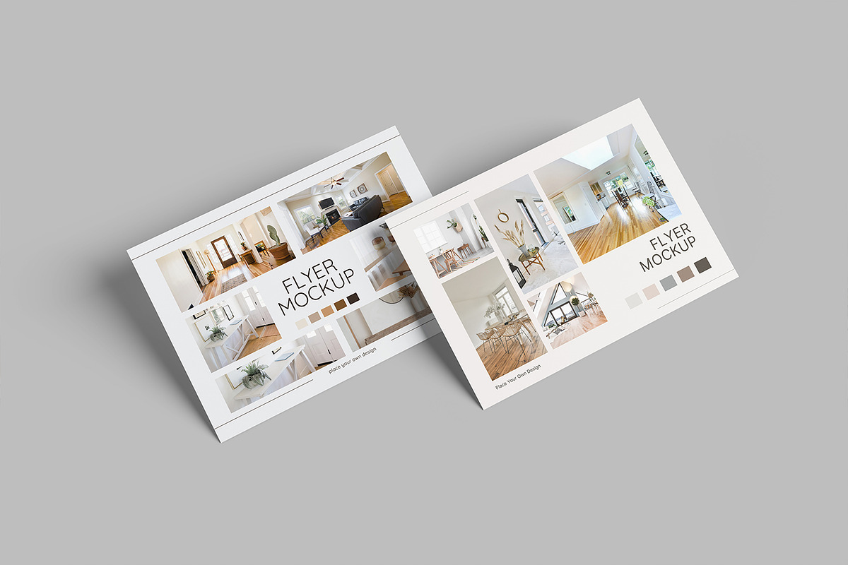 A4 Flyer Mockup, an Advertising Mockup by Graphicell (Photo 6 of 11)