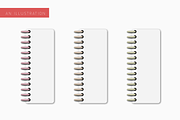 Pastel Leather Digital Binder Rings, an Object Graphic by 3PointsCreative (Thumbnail 4 of 7)