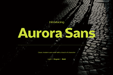 Aurora Sans