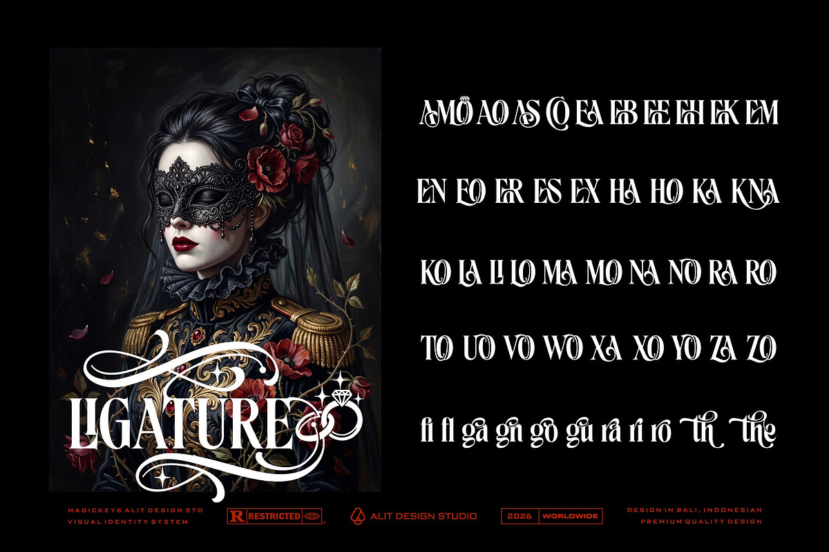 Aurelia Diamond Typeface, a Serif Font by alit design (Photo 19 of 20)