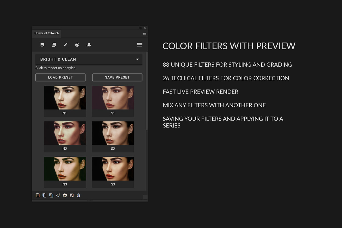 Retouch Panel for Photoshop, a Plug-in Add-On by Willa (Photo 7 of 28)