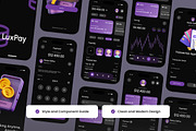 LuxPay - Premium Financial App UI, an App Template by productype1 (Thumbnail 3 of 5)
