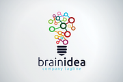 Brain Logo Template, a Branding & Logo Template by vectorlogo (Thumbnail 1 of 4)