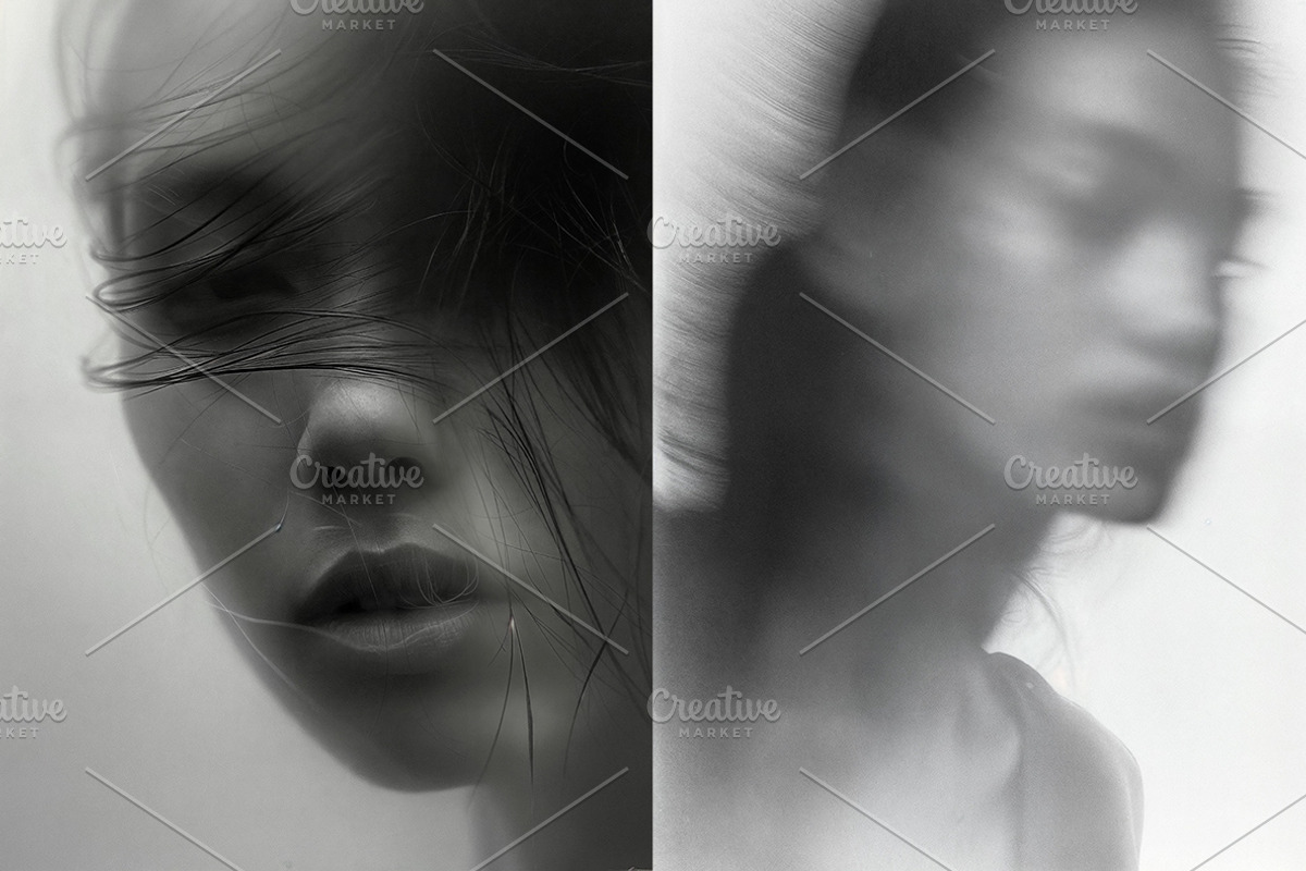 89 Blurred Faces, a Person Photo by Handmadefont (Photo 3 of 12)