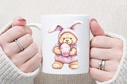 Teddy Bear Clipart, an Illustration by Sublimation Artist (Thumbnail 5 of 6)