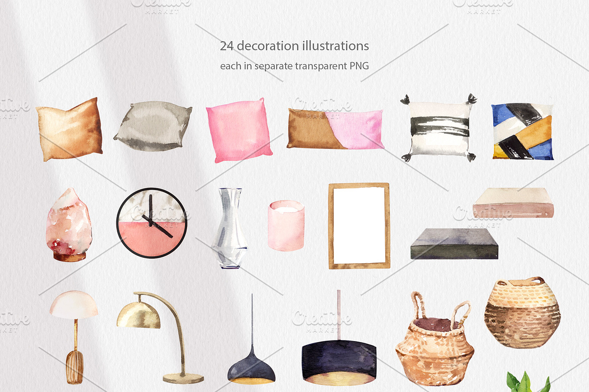 Home Living Furniture collection, a Decorative Illustration by Volha Studio (Photo 6 of 8)