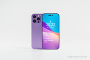 iPhone 14 Concept Mock-up Pack, an iPhone Mockup by Zero_std (Thumbnail 2 of 15)