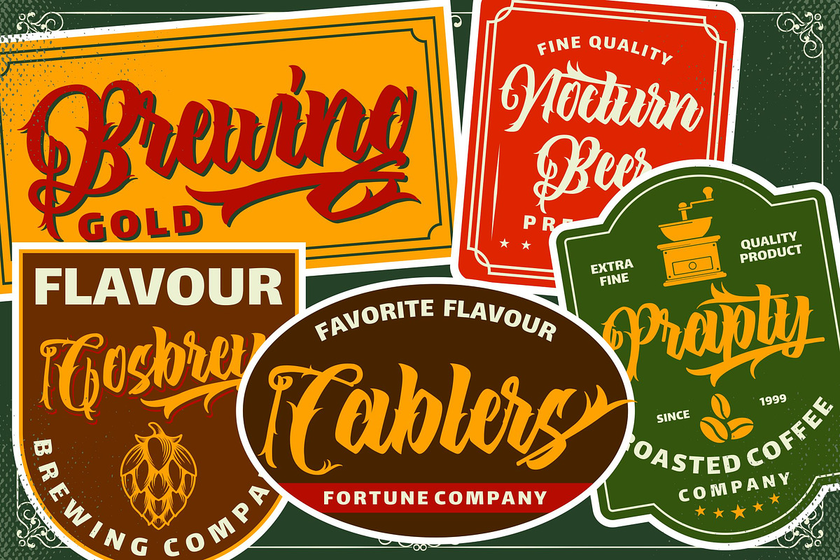 The Lastring - Victorian Font, a Blackletter Font by StringLabs (Photo 4 of 7)