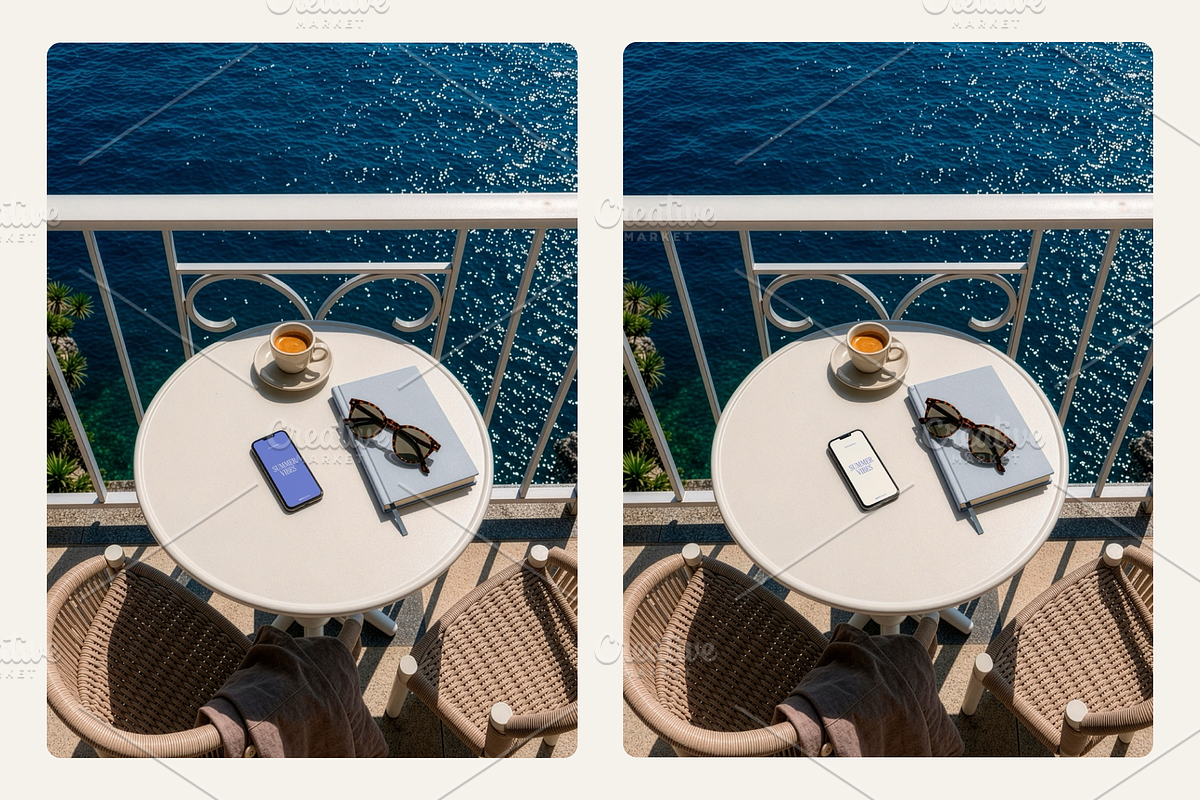 iPhone Mockup PSD – Balcony, an iPhone Mockup by Bruto Mockups (Photo 3 of 3)