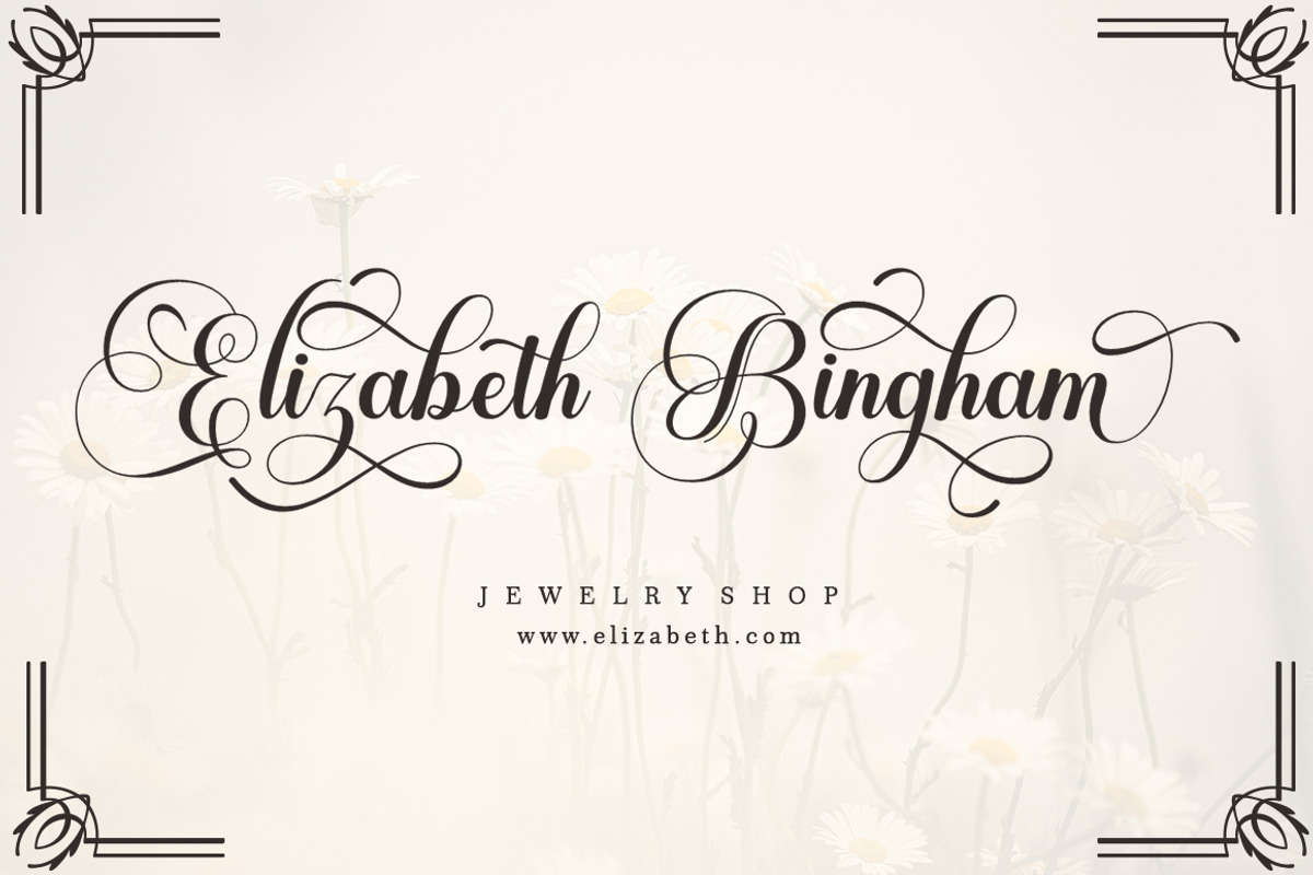 Bernard Script, a Script Font by Strong.co (Photo 5 of 9)