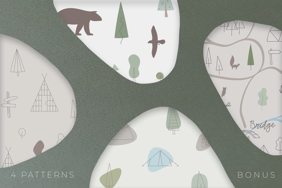Glamping houses, nature & signposts, an Animal Illustration by Purrga (Photo 10 of 10)