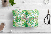 Crayon Botanical Seamless Patterns, a Pattern Graphic by Lucyinyourheart (Thumbnail 9 of 10)