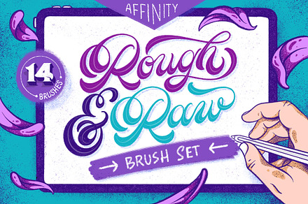 Rough & Raw - Affinity Brushes