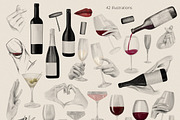 Winetastic. Collage & Illustrations, an Object Graphic by AnMark (Thumbnail 9 of 12)
