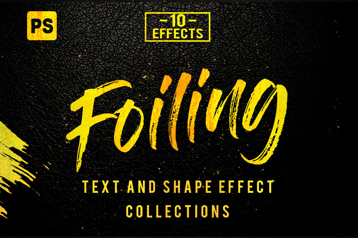 Text Effect Photoshop Action Bundle, an Action Add-On by DESIGNAVO (Photo 6 of 19)