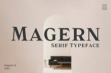 Magern – Serif Typeface