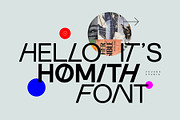 Homith, a Sans Serif Font by vuuuds (Thumbnail 2 of 12)
