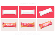 Metallic Snack Bar Mockup Set, a Packaging Mockup by Country4k (Thumbnail 4 of 4)