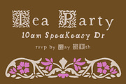 Renaissance Font & Graphics Set, a Handwritten Font by Liz Kohler Brown (Thumbnail 5 of 28)