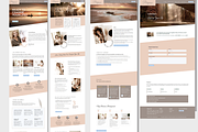 Boho wordpress elementor template, a WordPress Template by myvisuell.de Webdesign (Thumbnail 6 of 8)
