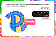 Outline MULTI LINE Brush set, a Brush Add-On by Magnatype (Thumbnail 6 of 9)