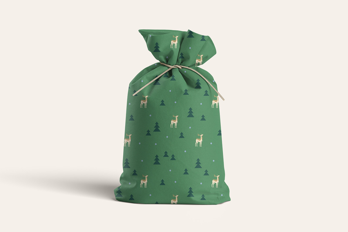 Christmas season seamless patterns, an Illustration by Good Studio (Photo 8 of 10)