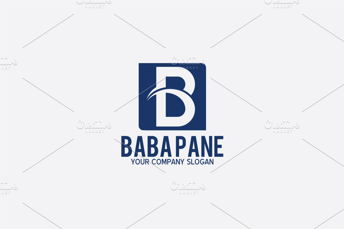 Baba Pani - Letter B Logo, a Branding & Logo Template by shazi (Photo 4 of 4)