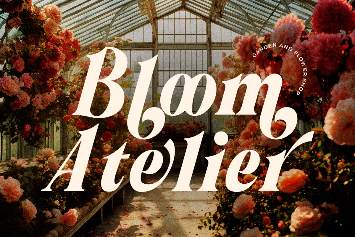 Rahayoe - Aesthetic Italic Typeface, a Serif Font by zamjumps (Photo 8 of 10)