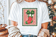 Christmas Stocks Coquette Stamps Png, an Illustration by Libby Wishes (Thumbnail 3 of 5)