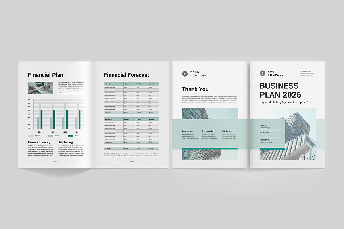 Business Plan, a Brochure Template by Leaflove (Photo 7 of 8)