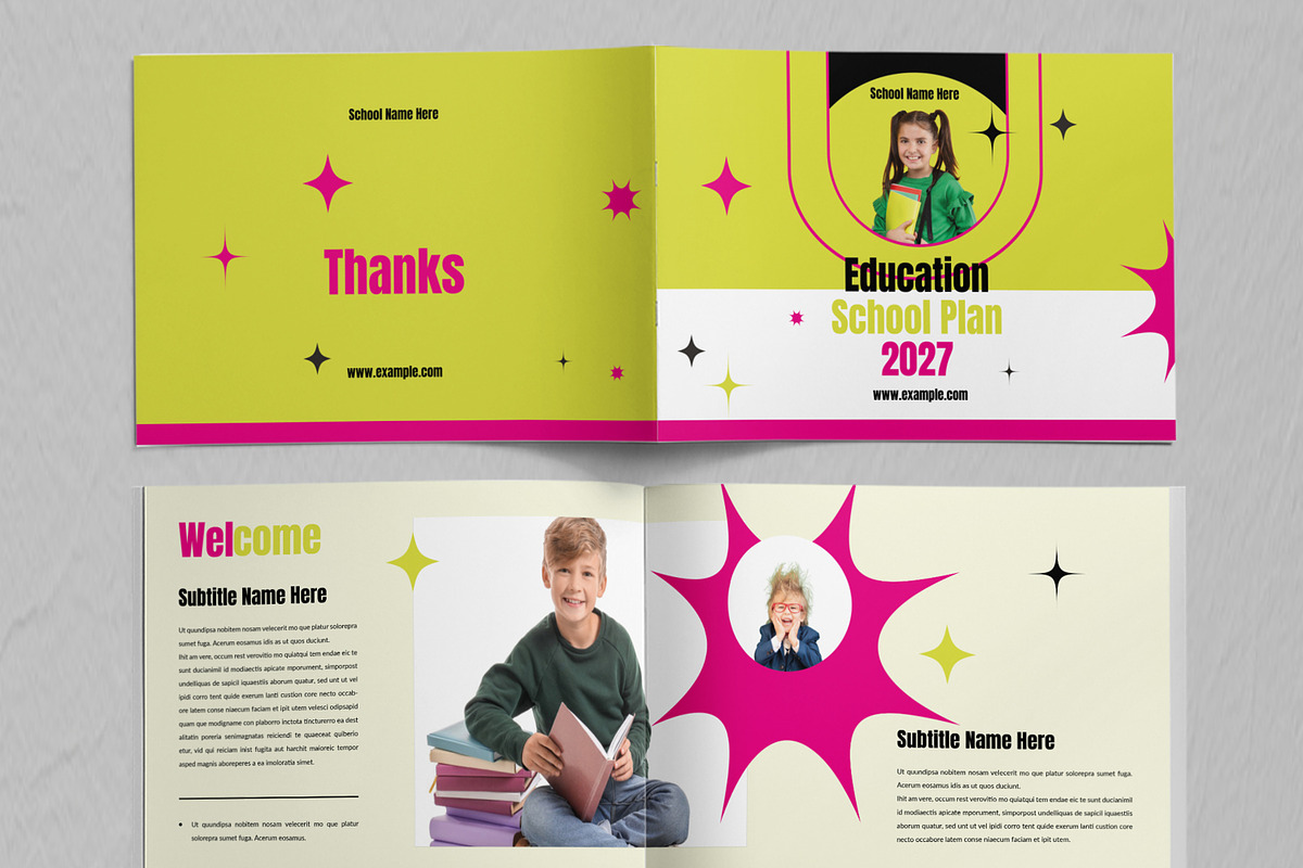 Education Plan Layout, a Brochure Template by ContestDesign (Photo 2 of 5)