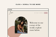 Squarespace 7.1 Template: Leon, a Squarespace Template by Big Cat Creative (Thumbnail 2 of 4)