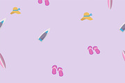Vector surfing boards and background, a Seasonal Illustration by GreenStockPhotos (Thumbnail 6 of 7)