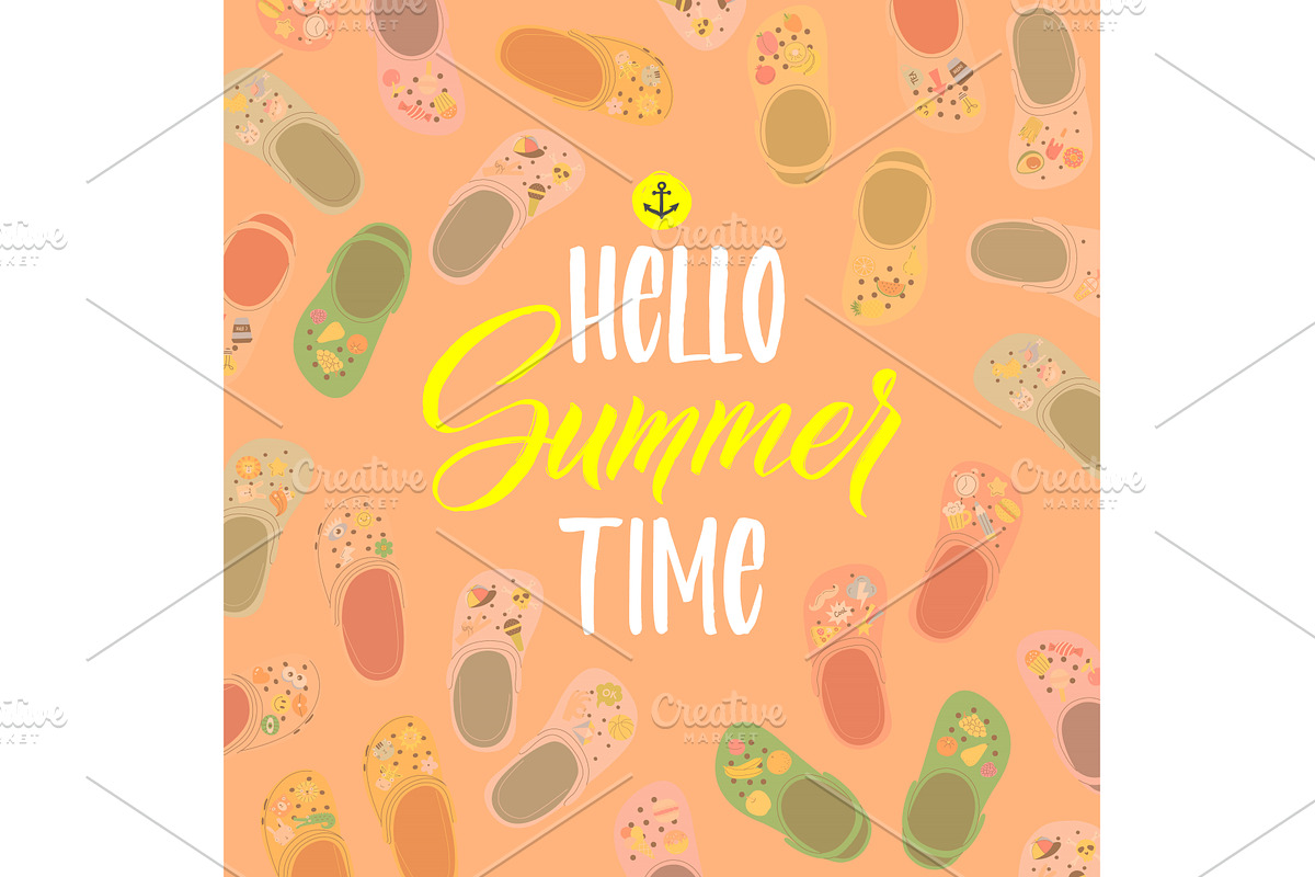 Summer time. poster with, an Object Illustration by Onyx