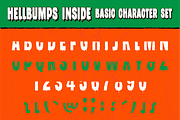 Hellbumps - Classic Horror Typeface, a Sans Serif Font by Roams Type (Thumbnail 4 of 7)