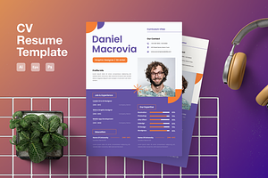 Geometric CV Resume