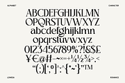 Lowesa Romance, a Serif Font by Moodtype (Thumbnail 6 of 6)