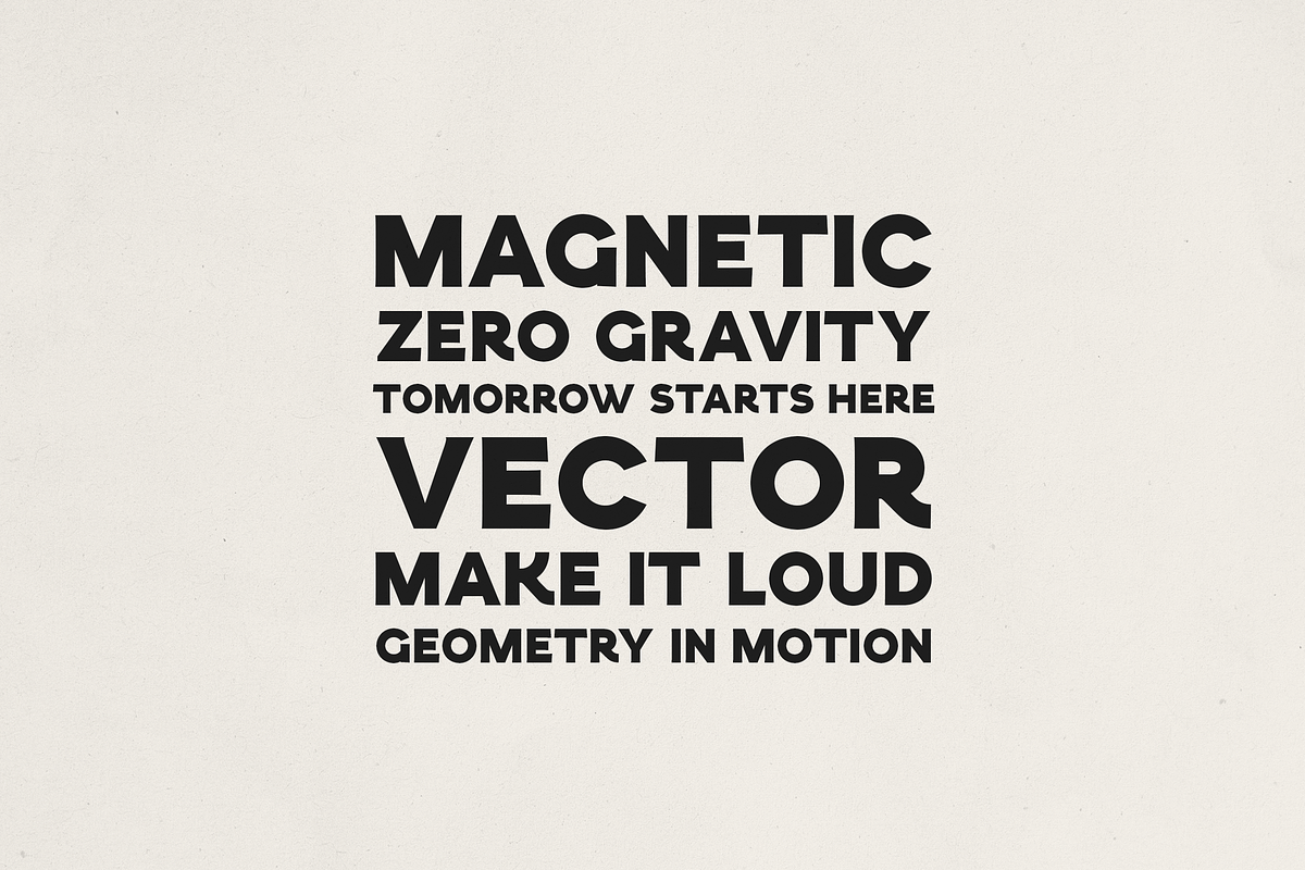 Typolio – Bold Display Font, a Sans Serif Font by Only Fonts (Photo 9 of 11)