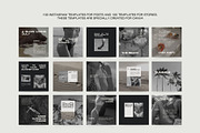 1000 Aesthetic Instagram Templates, a Social Media Template by Instprofi | Studio Estimo (Thumbnail 6 of 42)