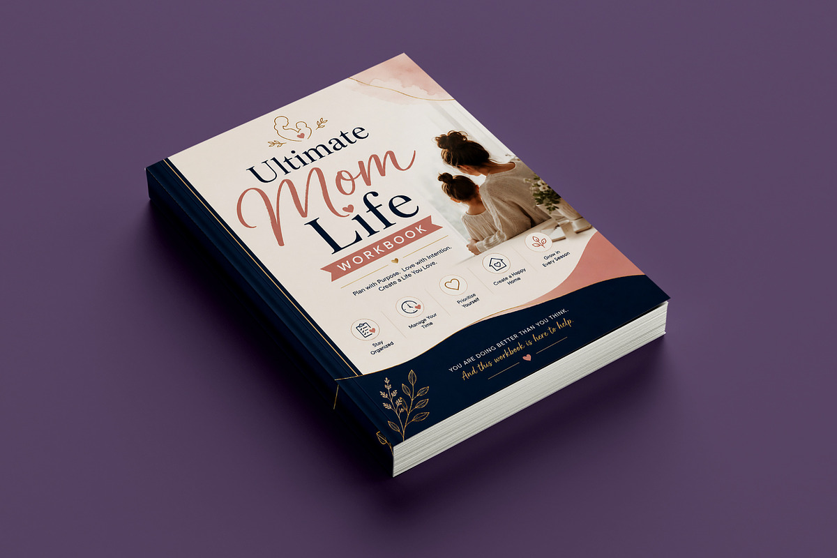 Mom Life Planner | Home & Self Care, a Stationery Template by Mustafiz (Photo 2 of 5)