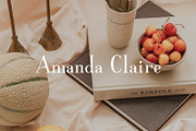 LIBRARY: Romantic & Vintage Serif, a Sans Serif Font by Chez Núñez (Thumbnail 4 of 5)
