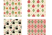 Mid Century Christmas Collection, a Pattern Graphic by Yasmine Patterns (Thumbnail 2 of 9)