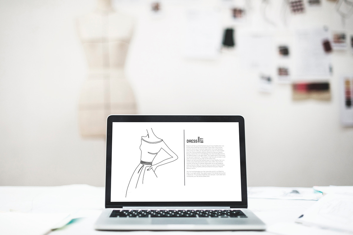 One Line Fashion. Line Art Women, a Person Illustration by AnMark (Photo 4 of 17)