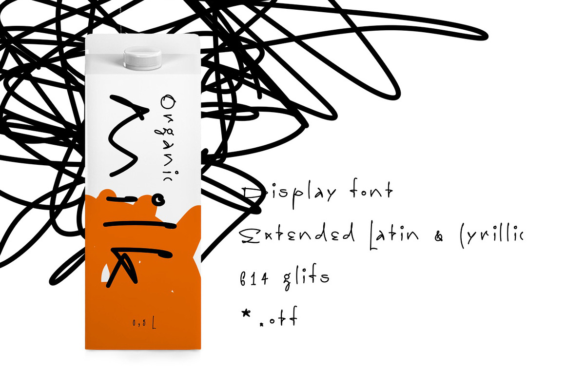 Orange Mochi - Display Font, a Slab Serif Font by Diacritics (Photo 4 of 6)