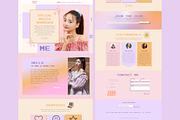 Wix Website Template Retro SMM, a Wix Template by Wixify Studio (Thumbnail 1 of 11)