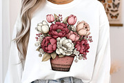Spring Flowers Clipart Bundle, a Transportation Illustration by SinaCreation (Thumbnail 4 of 7)